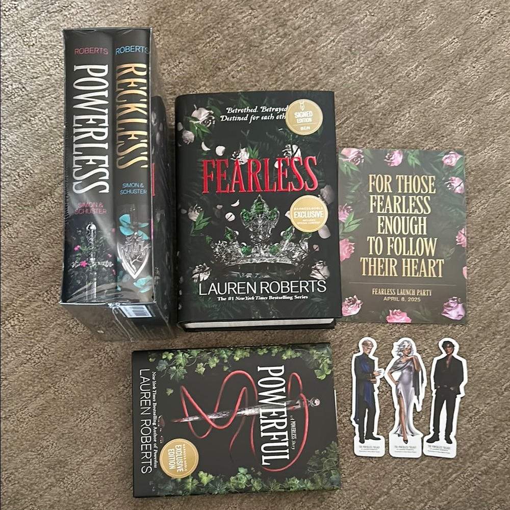 Lauren Roberts Book Set with Stickers